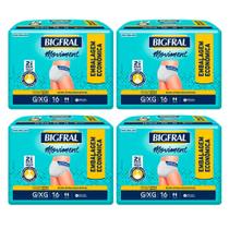 Kit 4 Roupa Íntima Bigfral Moviment G/XG 16 Unidades Kit 4 Roupa Íntima Bigfral Moviment G/XG 16 Unidades