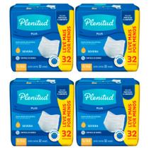 Kit 4 Roupa Íntima Plenitud Plus Unissex Tamanho G/XG 32 Unidades Descartáveis