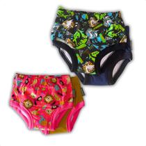 Kit 4 Roupas De Treinamento Desfralde Premium Impermeável