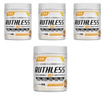 Kit 4 Ruthless 2.0 Pré-treino Sabor Tangerina 4x250g FNB Sport Nutrition Kit 4 Ruthless 2.0 Pré-treino Sabor Tangerina 4x250g FNB Sport Nutrition