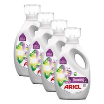 Kit 4 Sabão Líquido Concentrado Ariel com Toque de Downy 1,2L