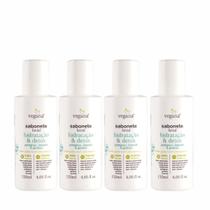Kit 4 Sabonete Facial Hidratação & Detox Vegana WNF - 120ml