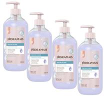 kIT 4 Sabonete Gel Perfume Bebe Hidratação e Maciez 500 ml Hidramais