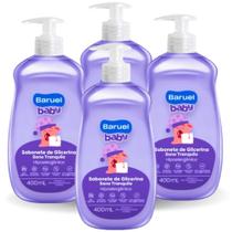 Kit 4 Sabonete Líquido Baby Sono Tranquilo 400ml - Baruel