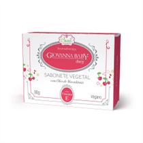 Kit 4 Sabonetes em Barra Vegetal Cherry Giovanna Baby 90G