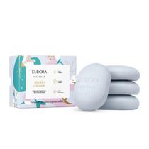 Kit 4 Sabonetes em Barra Vegetal Perfumado Algodão e Jasmim Eudora Instance 80g Kit 4 Sabonetes em Barra Vegetal Perfumado Algodão e Jasmim Eudora Instance 80g