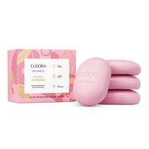 Kit 4 Sabonetes em Barra Vegetal Perfumado Cereja e Amêndoas Eudora Instance 80g