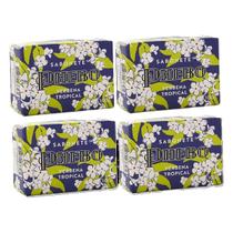 Kit 4 Sabonetes em Barra Verbena Tropical 100g Phebo Kit 4 Sabonetes em Barra Verbena Tropical 100g Phebo