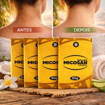 Kit 4 Sabonetes Micosan Original 90g Clareador Ideal Para Sua Rotina