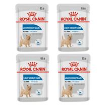 Kit 4 Sachê Royal Canin Light Weig Care Wet Para Cães - 85G