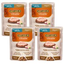 Kit 4 Sachê Special Cat Ultralife Adultos Sabor Frango - 85g Kit 4 Sachê Special Cat Ultralife Adultos Sabor Frango - 85g