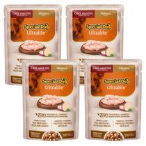 Kit 4 Sachê Special Dog Ultralife Raças Pequenas Sabor Cordeiro - 100g Kit 4 Sachê Special Dog Ultralife Raças Pequenas Sabor Cordeiro - 100g