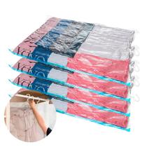 Kit 4 Saco a Vácuo para Roupas Organizador com Cabide Viagem Cobertor Mala 70x110cm Lyor Kit 4 Saco a Vácuo para Roupas Organizador com Cabide Viagem Cobertor Mala 70x110cm Lyor