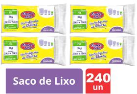 Kit 4 Saco de Neutralizador de Odores 15 Litros 240 Sacos Kit 4 Saco de Neutralizador de Odores 15 Litros 240 Sacos