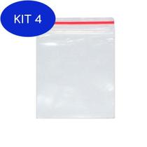 Kit 4 Saco Zip Lock 7 X 10 - N3 - 1000 Unidades