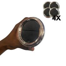 Kit 4 saida de ar cromada do climatizador maxiclima