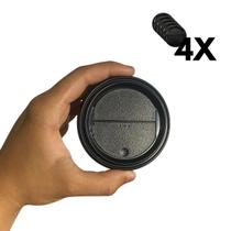 Kit 4 saida de ar preta do climatizador maxiclima