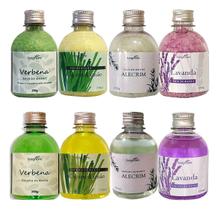 Kit 4 Sais De Banho Espumante + 4 Espumas Banheira Hidro