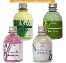Kit 4 Sais De Banho Espumante Para Banheira Hidro 250G Cada Kit 4 Sais De Banho Espumante Para Banheira Hidro 250G Cada