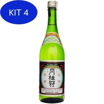 Kit 4 Sake Gekkeikan Tradicional 750Ml