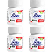 Kit 4 Sal Amargo em Pó Sulfato De Magnésio Unilife 30g