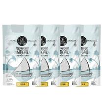 Kit 4 Sal Marinho Br Spices Integral Fino Pouch 500g De Mossoró