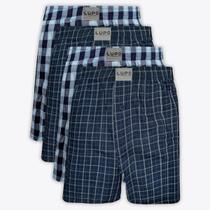 Kit 4 Sambas Canção Lupo Com Tecido Plano 18613 Kit 4 Sambas Canção Lupo Com Tecido Plano 18613