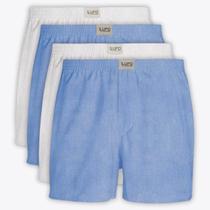 Kit 4 Sambas Canção Lupo Tecido Plano Com Abertura 18612-001