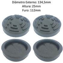 Kit 4 Sapata Borracha Calço Elevador Automotivo 134x25mm Kit 4 Sapata Borracha Calço Elevador Automotivo 134x25mm