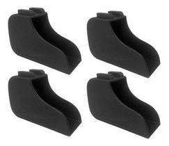 Kit 4 sapata bota preta 50x30 para mesa e longarina Kit 4 sapata bota preta 50x30 para mesa e longarina