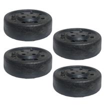 Kit 4 Sapatas Para Elevador de Carros 115X35mm Borracha Maciça Borrachas Londrina