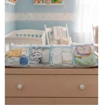 Kit 4 Saquinhos Maternidade Organizador para Mala de Bebê com Zíper 30x35 cm Plastificado Kit 4 Saquinhos Maternidade Organizador para Mala de Bebê com Zíper 30x35 cm Plastificado