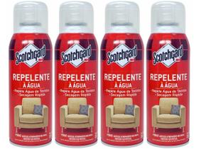 Kit 4 Scotchgard 3M Protetor Sofá Spray Impermeabilizante