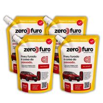 Kit 4 Selantes para Pneu 700ml Carro Aros 13/14/15 Zero Furo Kit 4 Selantes para Pneu 700ml Carro Aros 13/14/15 Zero Furo