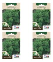 Kit 4 Sementes De Salsa Crespa Alta Germinação Fácil Cultivo Kit 4 Sementes De Salsa Crespa Alta Germinação Fácil Cultivo