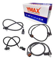 Kit 4 Sensor Freio Abs Pajero Full Sport Dianteiro/traseiro Kit 4 Sensor Freio Abs Pajero Full Sport Dianteiro/traseiro