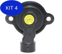 Kit 4 Sensor Posição Da Borboleta Tps Gm S10 4.3 V6 98 A 04