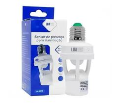 Kit 4 Sensor Presença C/ Fotocélula P/ Lâmpada Soquete E27