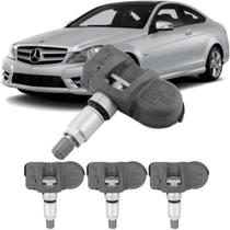 Kit 4 sensor pressao pneu tpms mercedes c180 c250 ml320 glk