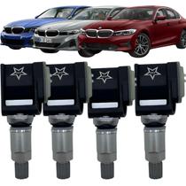 Kit 4 Sensor Pressão Pneus Tpms Bmw 320 328 330 340 2019 a 2023