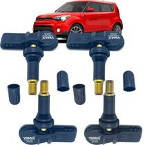 Kit 4 Sensor Tpms Pressão Pneu Soul 2014 2015 2016 2017 2018 2019