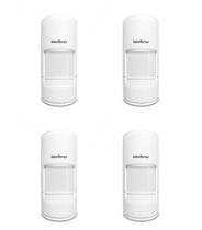 Kit 4 Sensores Alarme Passivo IVP 5001 PET SHIELD Intelbras Kit 4 Sensores Alarme Passivo IVP 5001 PET SHIELD Intelbras