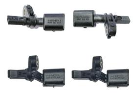 Kit 4 Sensores Freio Abs Voyage G5 G6 Diant + Tras