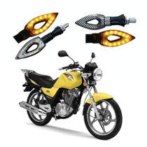 Kit 4 Seta Esportiva Led P01C Carbono Modelo Flecha vazado Suzuki YES 125 Ano 2004 2005 2006 2007 2008 2009 Kit 4 Seta Esportiva Led P01C Carbono Modelo Flecha vazado Suzuki YES 125 Ano 2004 2005 2006 2007 2008 2009