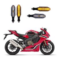 KIT 4 Seta Esportiva Pisca de Led Modelo P26 para Moto Honda CB 1000R Ano 2010 2011 2012 2013 2014 2015
