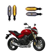 KIT 4 Seta Esportiva Pisca de Led Modelo P26 para Moto Honda CB 650F 2010 2011 2012 2013 2014 2015