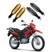 KIT 4 Seta Esportiva Pisca de Led Modelo P26 Para Moto Honda NXR 150 BROS ESD Ano 2010 2011 2012 2013 2014 2015 KIT 4 Seta Esportiva Pisca de Led Modelo P26 Para Moto Honda NXR 150 BROS ESD Ano 2010 2011 2012 2013 2014 2015
