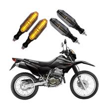 KIT 4 Seta Esportiva Pisca de Led Modelo P26 Para Moto Honda XR 250 Tornado Ano 2016 2017 2018201920202021 KIT 4 Seta Esportiva Pisca de Led Modelo P26 Para Moto Honda XR 250 Tornado Ano 2016 2017 2018201920202021