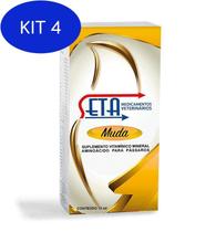 Kit 4 Seta Muda Suplemento Vitaminico - 15Ml