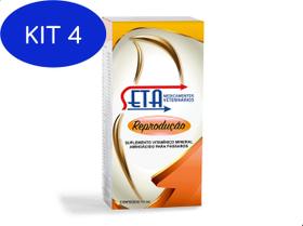 Kit 4 Seta Reprodução Nutrientes Essenciais Para Passaros 15Ml